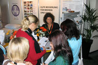 - Reges Interesse am Messestand