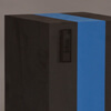 Compact bloc 480x320x300 anthrazit-blau-anthrazit Kinästhetik-Shop