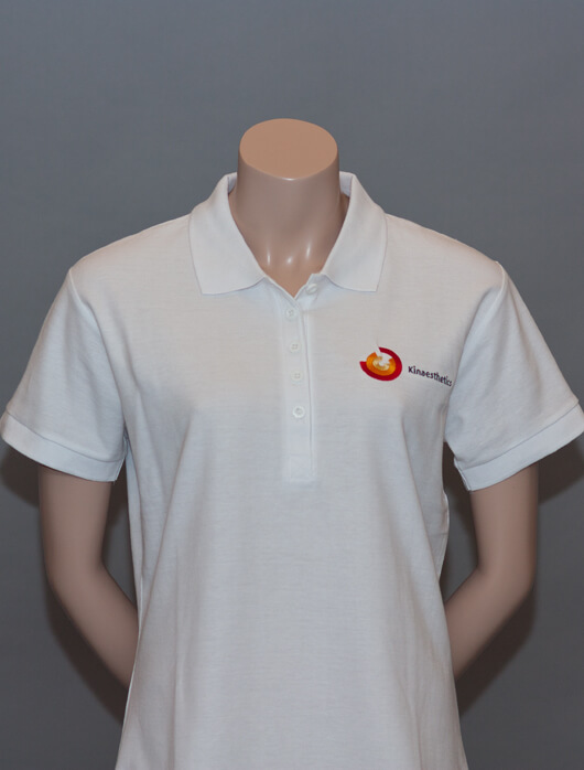 Polo-Shirt, tailliert, weiß Gr. XXL Polo-Shirt, tailliert, weiß Gr. XXL Bild anzeigen