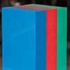bloc compact 500x320x 297 mm in Grün / Rot / Blau Bild anzeigen